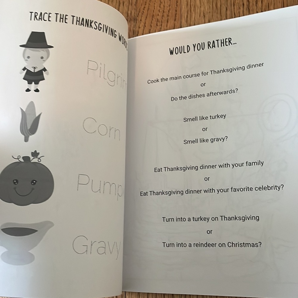 Thanksgiving Activity Books - Picture 8 of 11
